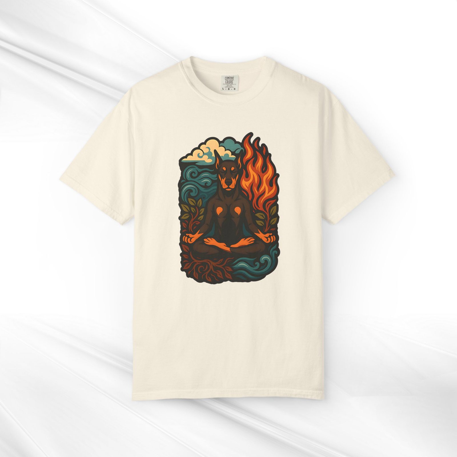 Elemental Doberman Garment-Dyed T-Shirt - Image 5