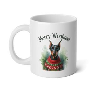 Merry Woofmas Holiday 20oz Ceramic Mug - Pet Lover's Christmas Collection