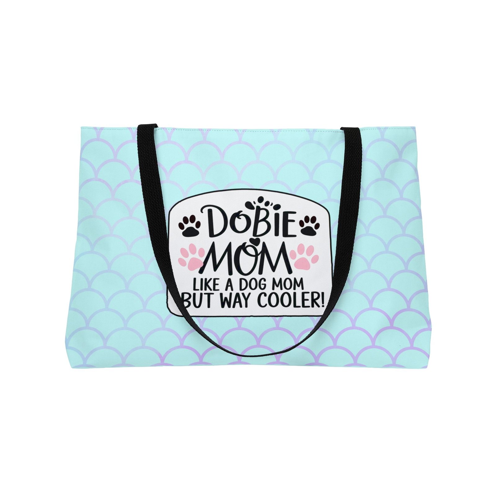 Mermaid Soul Dobie Mom Weekender Tote Bag - Image 4