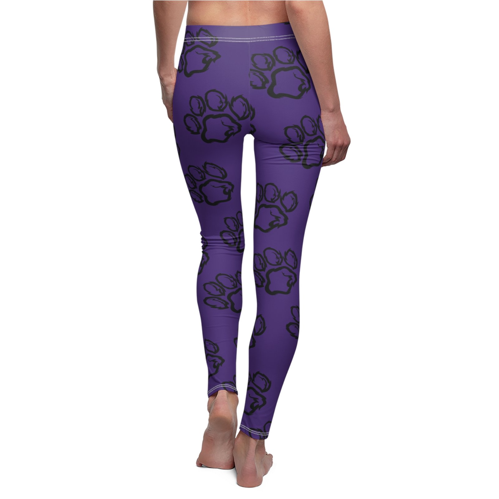 Purple Paws & Play Leggings - Image 5